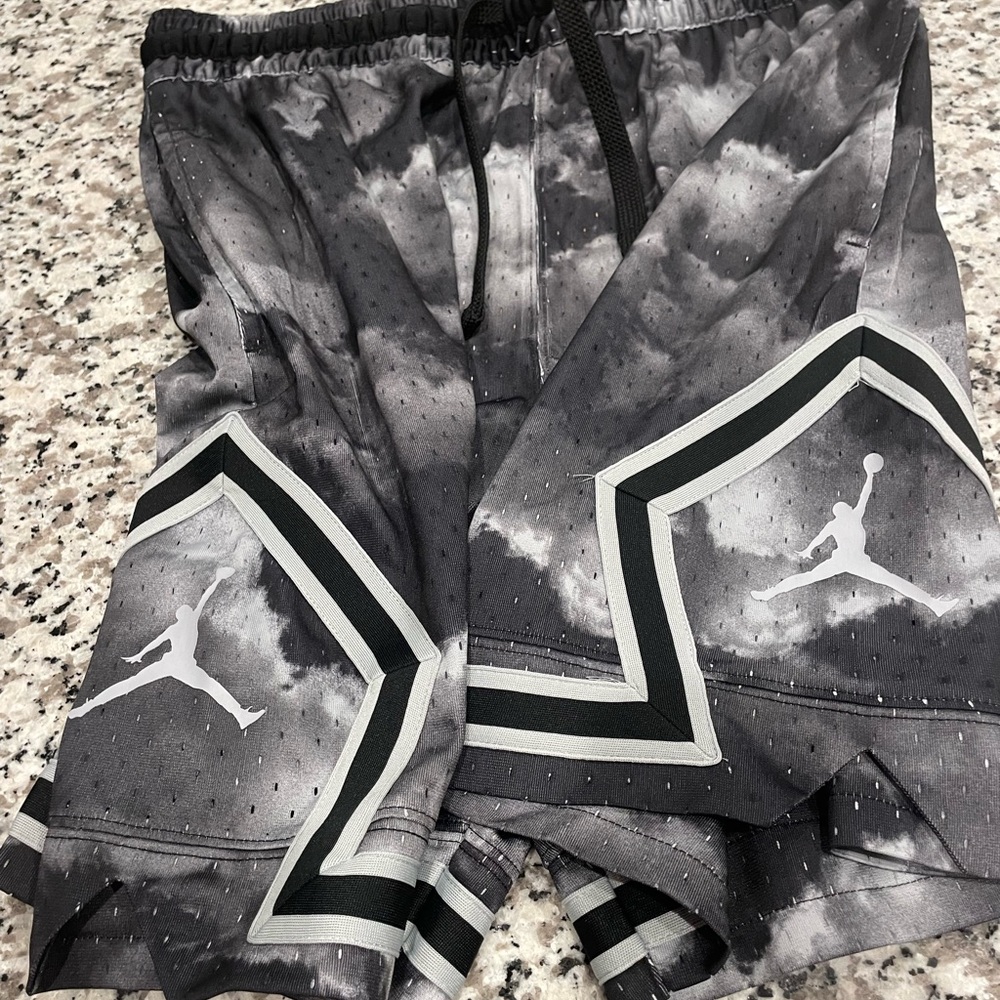Jordan Black and Gray Athletic Shorts new w tags